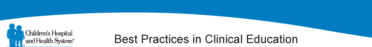 Best Practices in Clinical Education